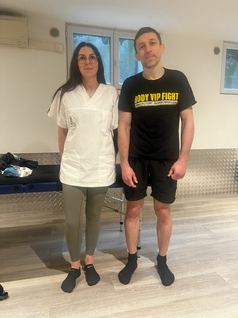 Valérie Jourda et Cedric Soussand moniteur ceinture noire 5ème Darga Krav maga FEKM